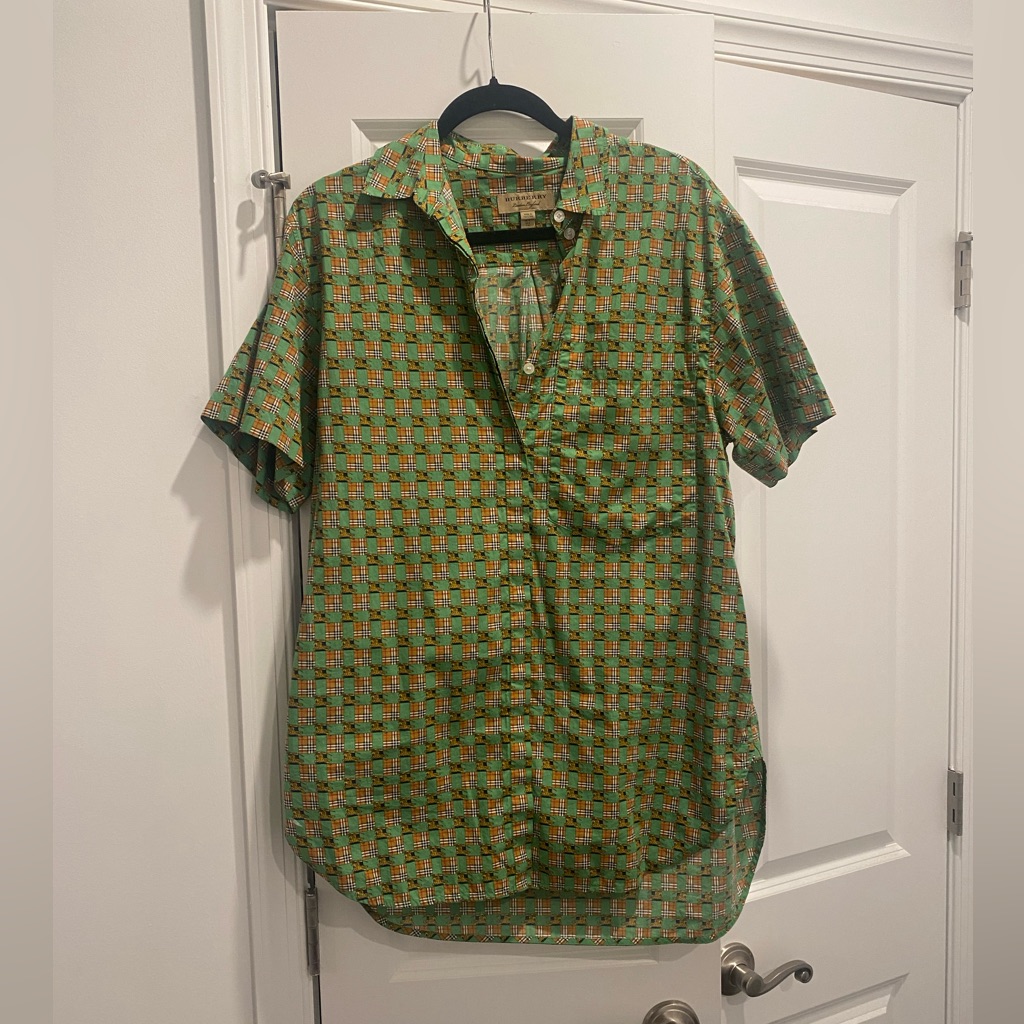 Burberry Button Down Blouse
